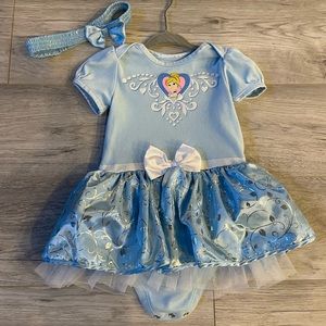 Cinderella Disney dress onesie 6-12 months